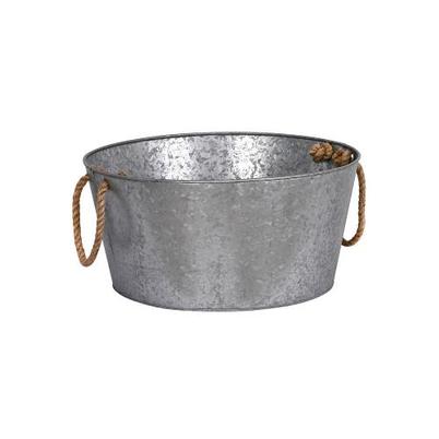 Garden Trading Wendlebury Round Drinks Bucket Galvanised Steel