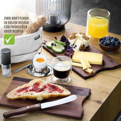 Gefu Walnut Breakfast Board Set of 2 ENNO