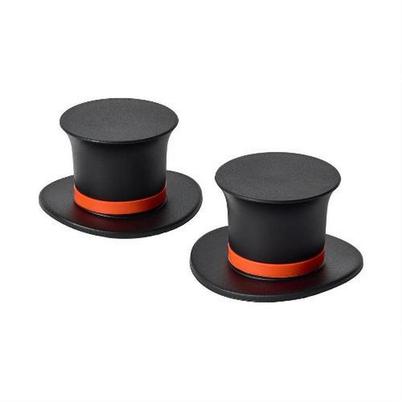 Gentlemen's Hardware Top Hat Bottle Stopper Set of 2