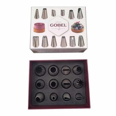 Gobel Stainless Steel Nozzles Set of 12 