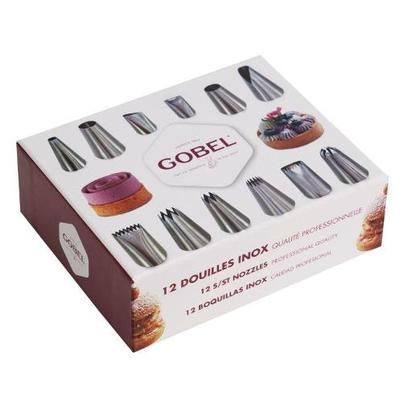 Gobel Stainless Steel Nozzles Set of 12 