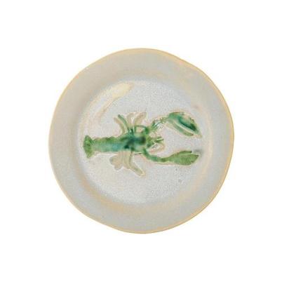Haden Small Plate Green Lobster Stoneware