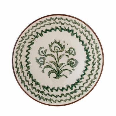 Heikki Bowl Green Stoneware