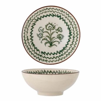 Heikki Bowl Green Stoneware