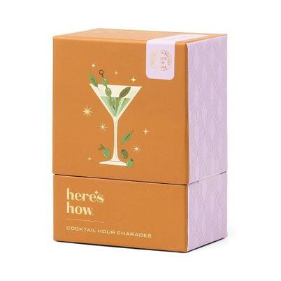 Here's How Cocktail Hour Charades Cards