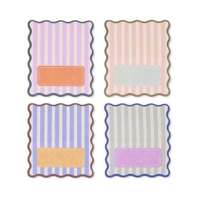 Here's How Stripes Placecards Set