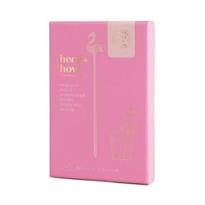 Here's How The Lily Flamingo Cocktail Picks Set of 4