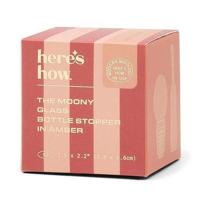 Here's How The Moony Glass Bottle Stopper Amber