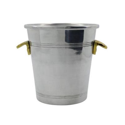 House Doctor Antique Silver Finish Wine Cooler