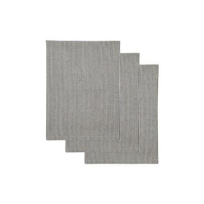 House Doctor Cook Tea Towels Dark Grey