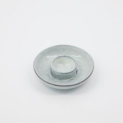 House Doctor Rustic Egg Cup-Grey-Blue