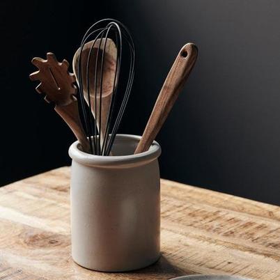 House Doctor Pion White Grey Jar
