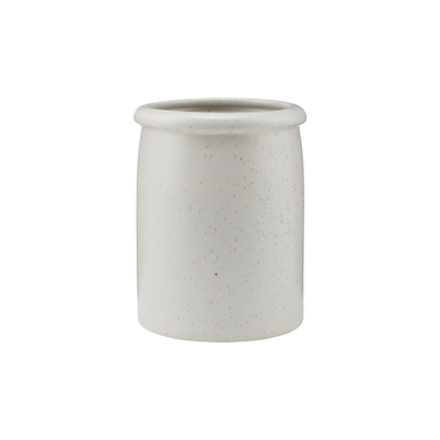House Doctor Pion White Grey Jar