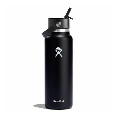 Hydro Flask Wide Flex <b>Straw</b> Cap Black 32oz(946ml)