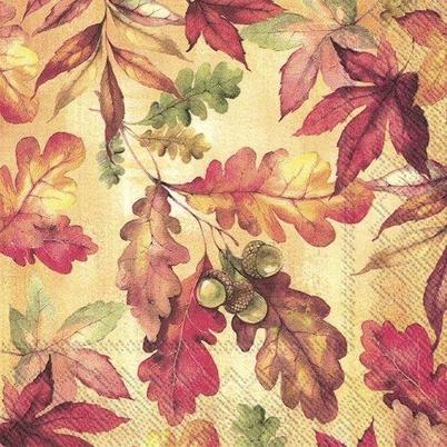 IHR Cocktail Napkins Bright Autumn 