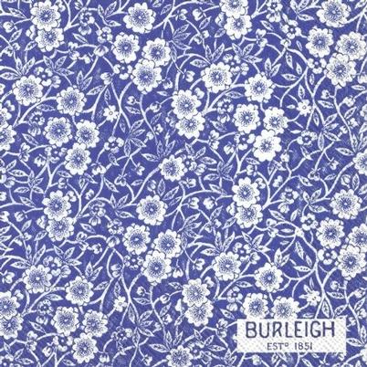 IHR Lunch Napkins Calico Blue