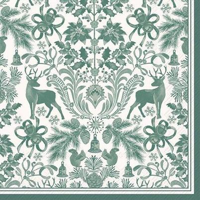 IHR Christmas Lunch Napkins Brimsley Green