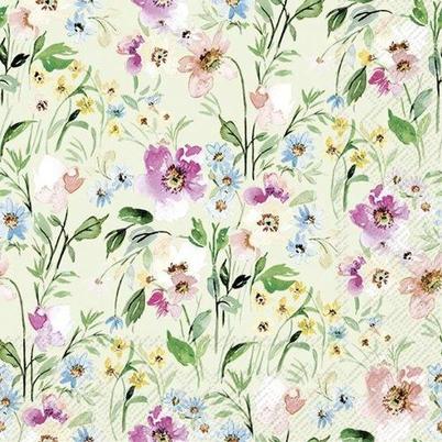 IHR Lunch Napkins Beauty of Spring Light Green