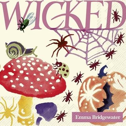 IHR Cocktail Napkins Emma Bridgewater Spooky Spells Cream 