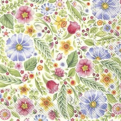 IHR Lunch Napkins Spring Fantasy by V&B