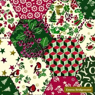 IHR Christmas Lunch Napkins Emma Bridgewater Patchwork