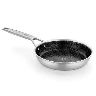 Isogona Hybrid Cell Honeycomb Stainless Steel Frying Pan 