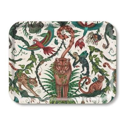 Jamida Bosque Dreams Ivory Serving Tray by Emma J Shipley