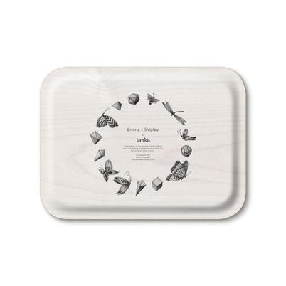 Jamida Polar Navy Tray by Emma J Shipley