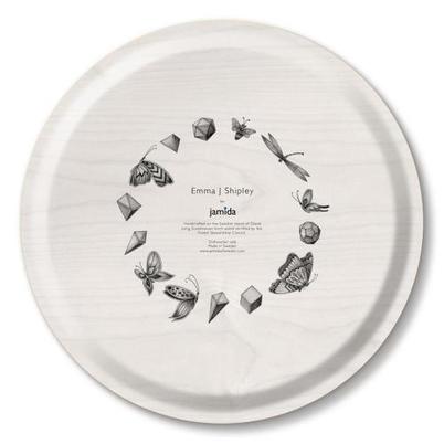 Jamida Polar Navy Tray by Emma J Shipley 39cm 