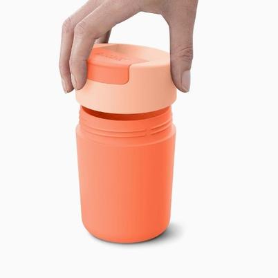 Joseph Joseph Sipp Coral Travel Mug With Hygienic Lid 340ml