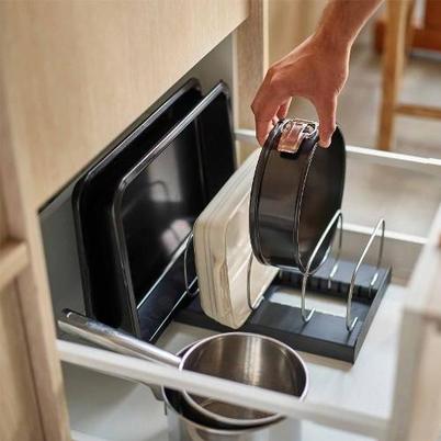 Joseph Joseph DrawerStore Grey Baking Tray Organiser