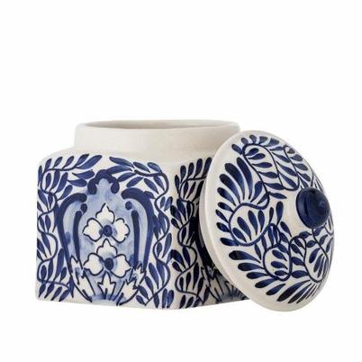 Karlie Blue Jar Stoneware 