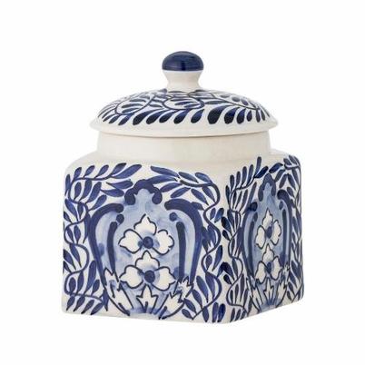 Karlie Blue Jar Stoneware 