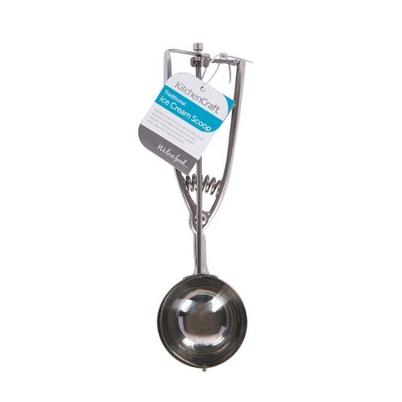 Kitchen Craft Deluxe Stainless Steel Ice-Cream Scoop 