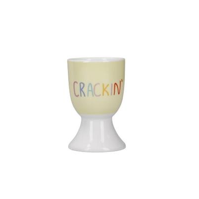 KitchenCraft Soleada Crackin Porcelain Egg Cup