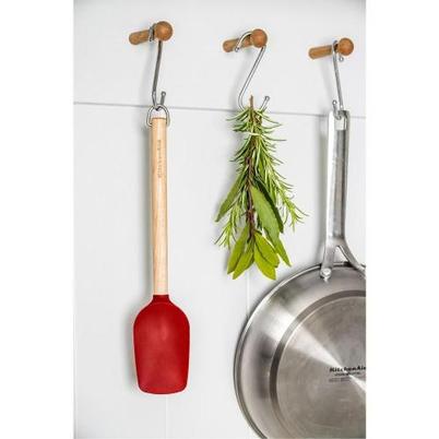 KitchenAid Birchwood Spoon Spatula Empire Red