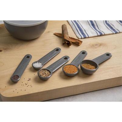 KitchenAid 5pc Measuring Spoon Set Charcoal Grey