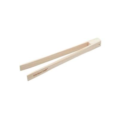 KitchenCraft Beechwood Toast Tongs