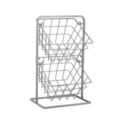 KitchenCraft Industrial Kitchen 2-Tier Storage Baskets