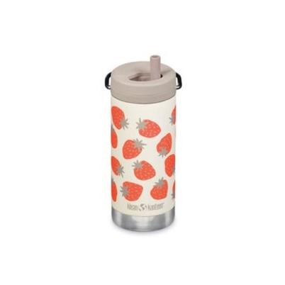 Klean Kanteen Insulated TKWide Twist Cap 355ml Bottle-Strawberries