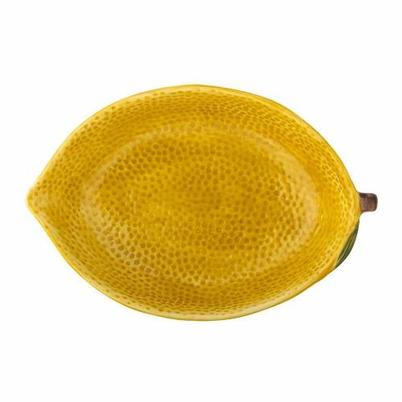 Lemon Bowl Yellow Stoneware