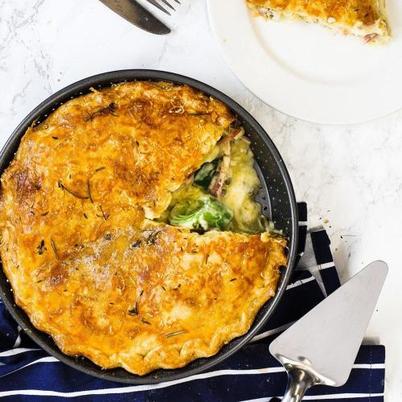 MasterClass Crusty Bake Non-Stick Deep Pie Pan 23cm