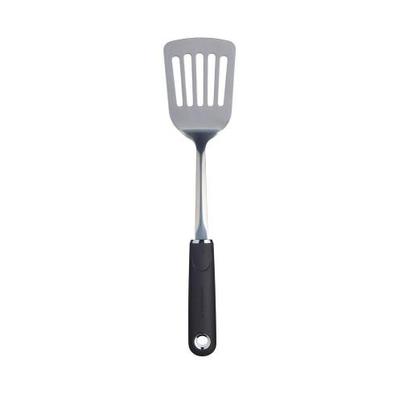 MasterClass Soft Grip Stainless Steel Slotted Turner