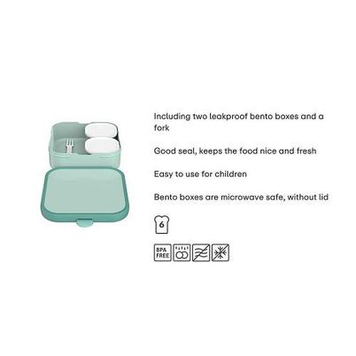 Mepal Large Bento Lunchbox - Dino