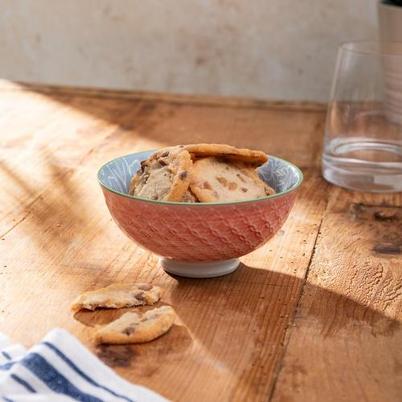 Mikasa Grey Floral Stoneware Nibble Bowl 12cm
