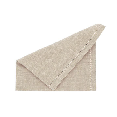 Walton & Co Chambray Napkin Natural Set of 4
