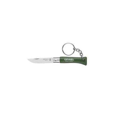 Opinel N04 Keychain Knife Khaki