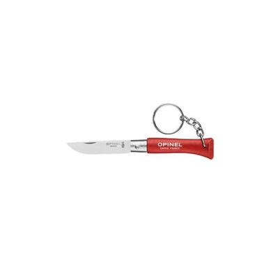 Opinel N04 Keychain Knife Red
