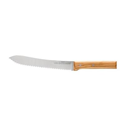 Opinel N116 Parallele Bread Knife Olivewood