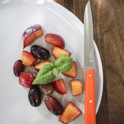 Opinel No.125 Table Knife Bon Appetit Tangerine